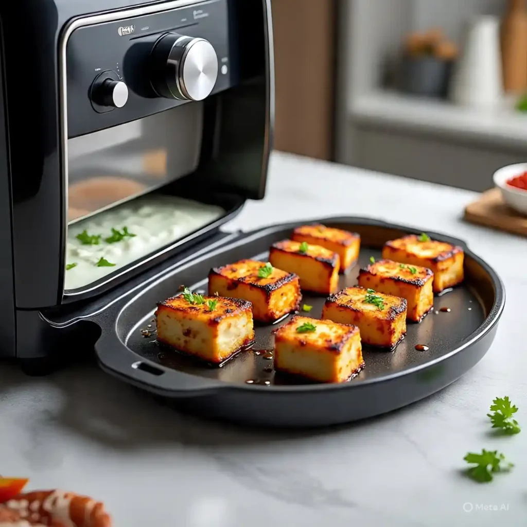 Air Frayer recipes paneer tikka